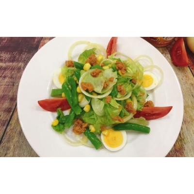 Salad Cá Ngừ Mù Tạt Vàng